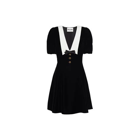 miu miu dress black|miumiu dresses.